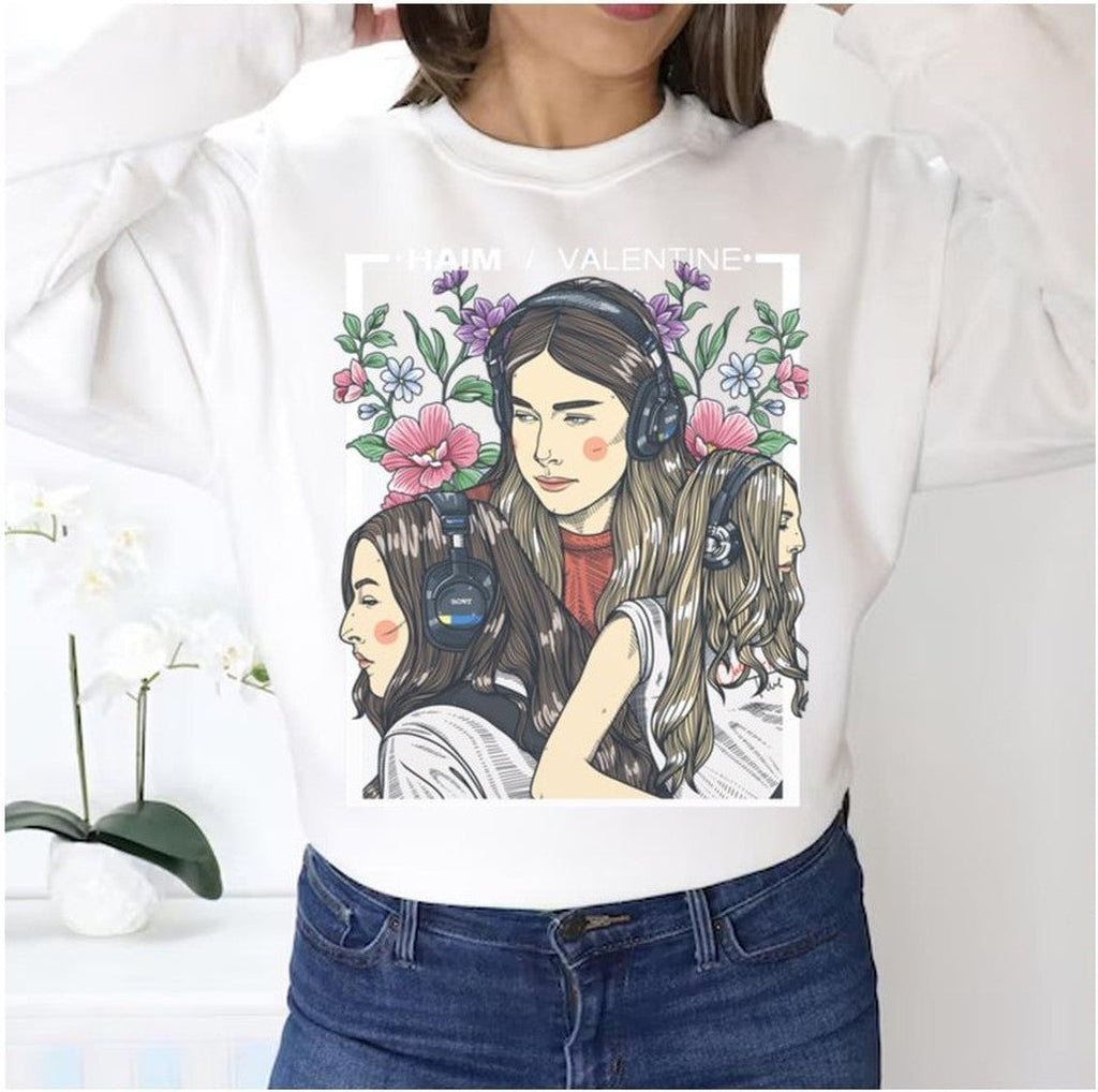 Original The Haim Valentine 2023 New Tour Unisex Sweatshirt