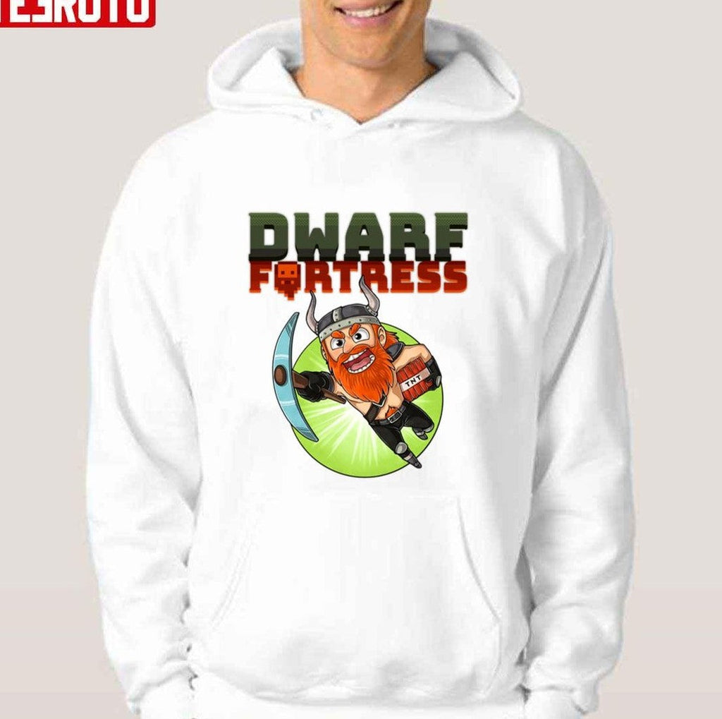 Bay 12 Games Dwarf Fortress Unisex Hoodie