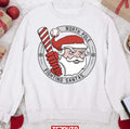 North Pole Fighting Santas Christmas Baseball Team Unisex Sweatshirt