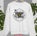 Novel Art Iron Flame Unisex Sweatshirt