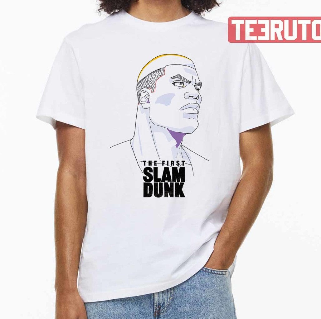 Perfect Japanese Basketball The First Slam Dunk Anime 4 Numbers Player Art Unisex T-Shirt