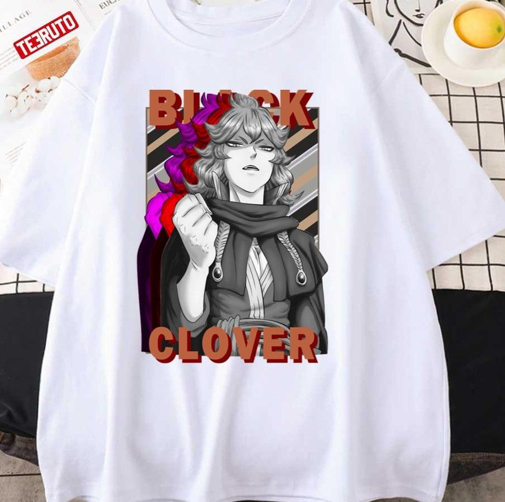 Monochrome Rgb Mereoleona Vermillion Black Clover Burakku Kuroba Design Unisex T-Shirt