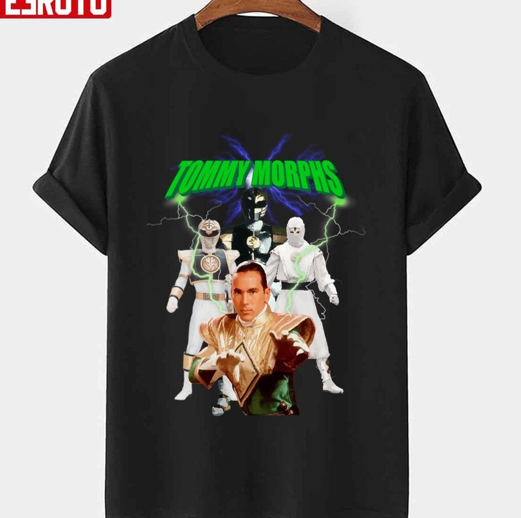 Retro Jason David Frank Tommy Morphs Tommy OliverUnisex T-Shirt