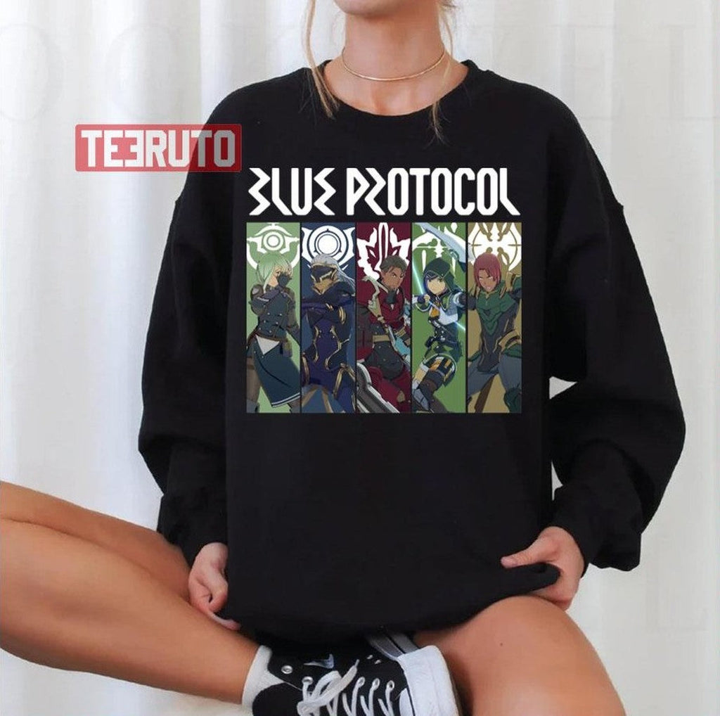 Anime Hero Game Blue Protocol Unisex T-Shirt