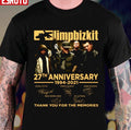 27th Anniversary 1994-2021 Limp Bizkit Thank You For The Memories Unisex T-Shirt