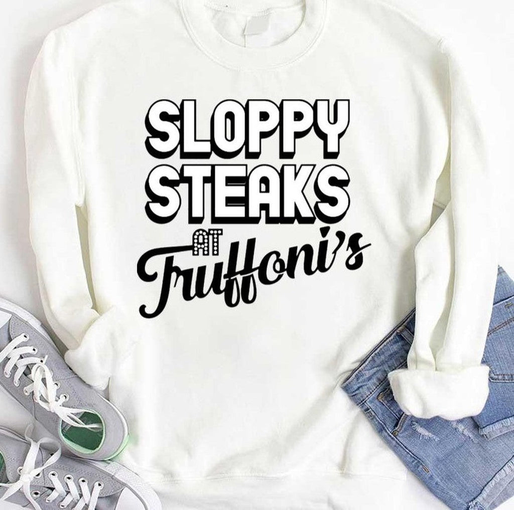 Sloppy Steaks At Truffoni's Art Unisex T-Shirt