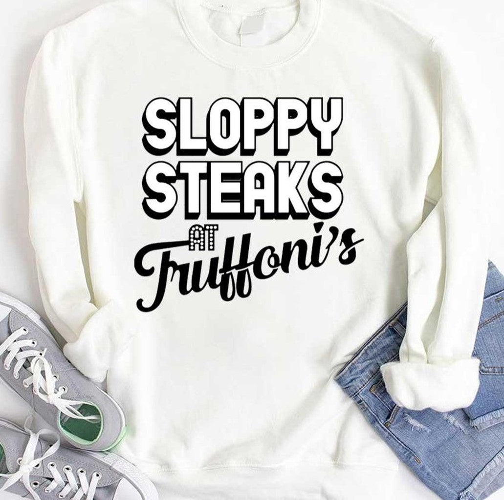 Sloppy Steaks At Truffoni's Art Unisex T-Shirt