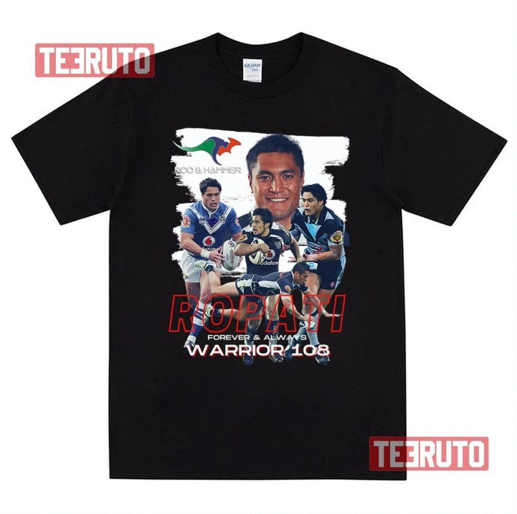 Ropati Forever &amp; Always Rugby Warrior 108 Unisex T-Shirt