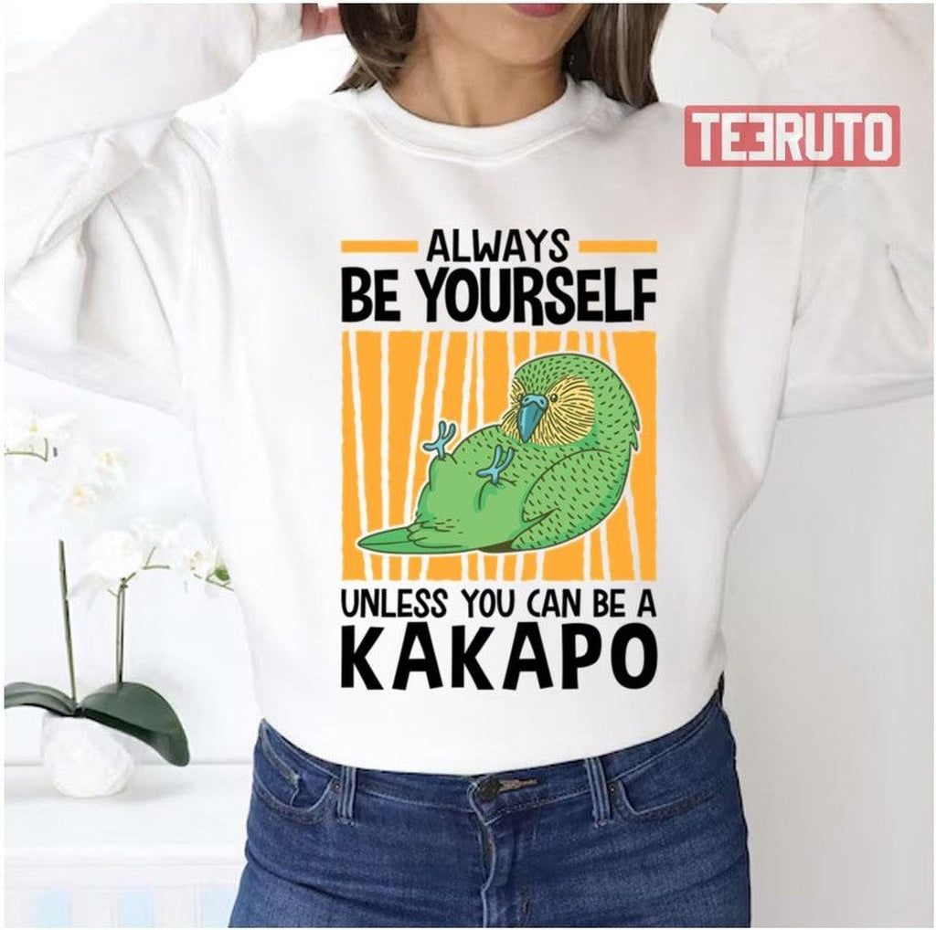 Be A Kakapo Flightless Parrot Unisex Sweatshirt