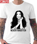 Naya Rivera Glee Star Black And White Unisex T-Shirt