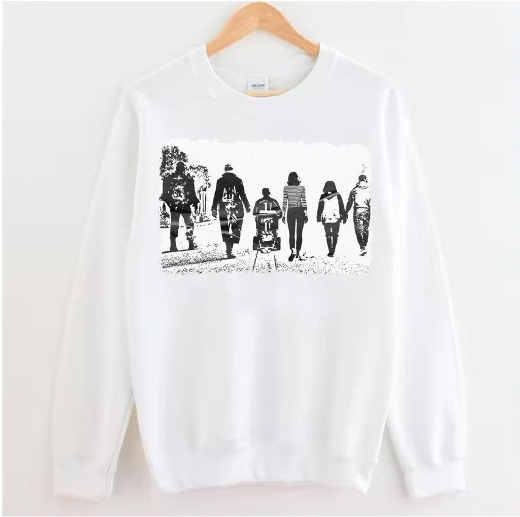 Black And White Art Doom Patrol Unisex Sweatshirt