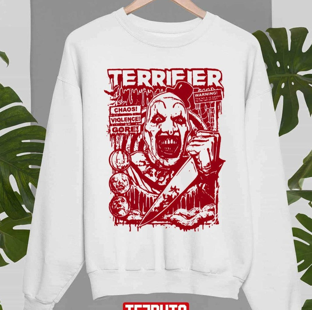 Music Violence Terrifier Movie Music Halloween Unisex Sweatshirt