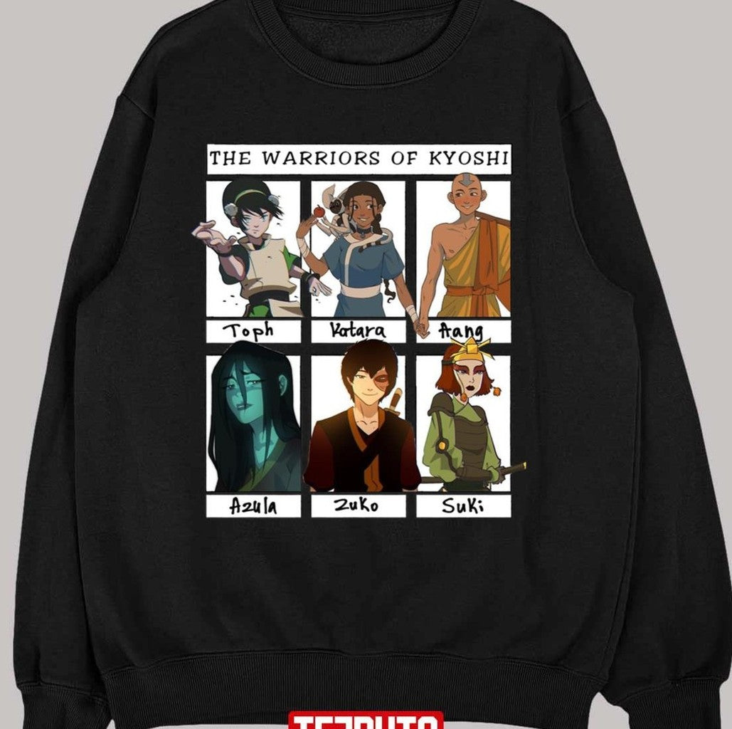 Avatar The Last Airbender The Warriors Of Kyoshi Art Unisex T-shirt