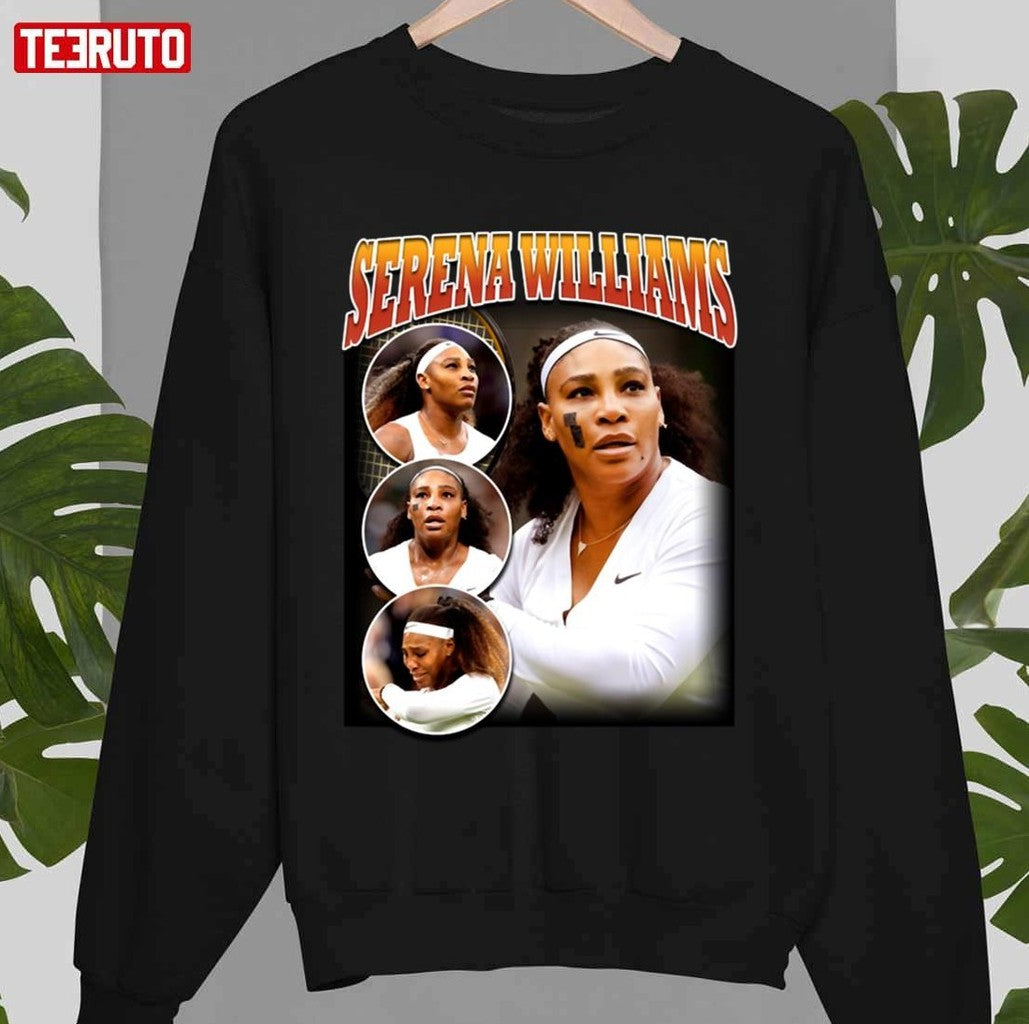 Professional Tennis Player Serena Williams Vintage Unisex T-shirt