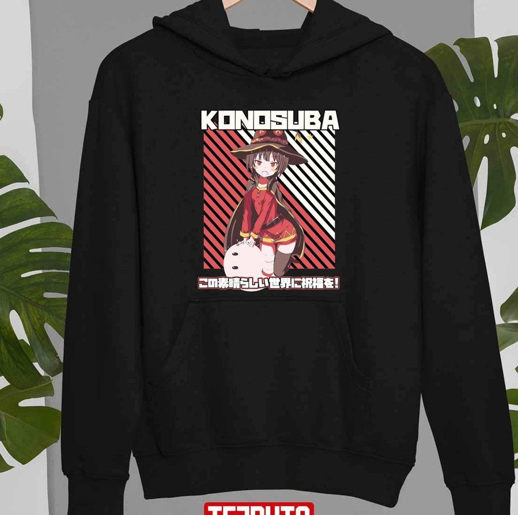 Shoulder-Length Dark Brown Hair Konosuba Art Unisex T-shirt