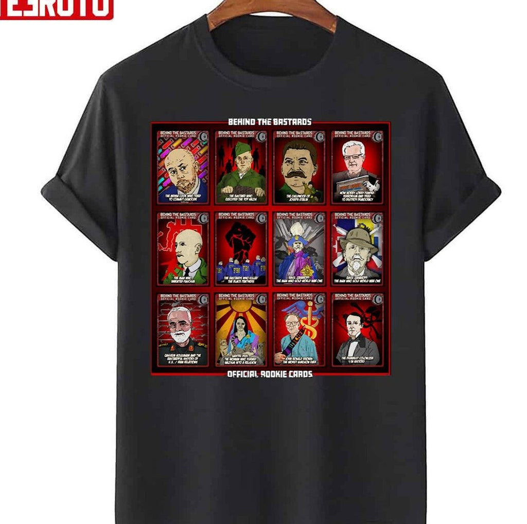 Behind The Bastards Official Rookie Cards Unisex T-Shirt