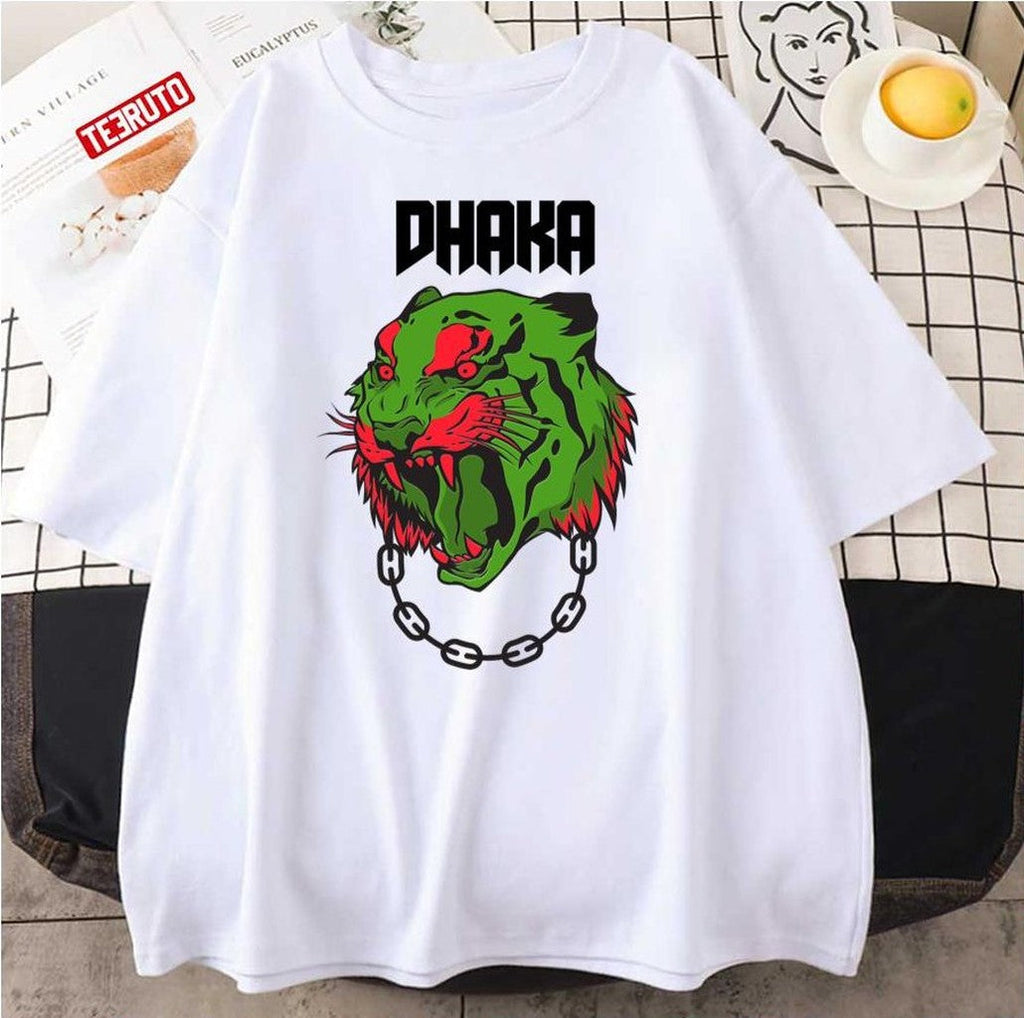 25 Off Dhaka Bangladesh Bengal Tigers Illustration Rugby Unisex T-Shirt