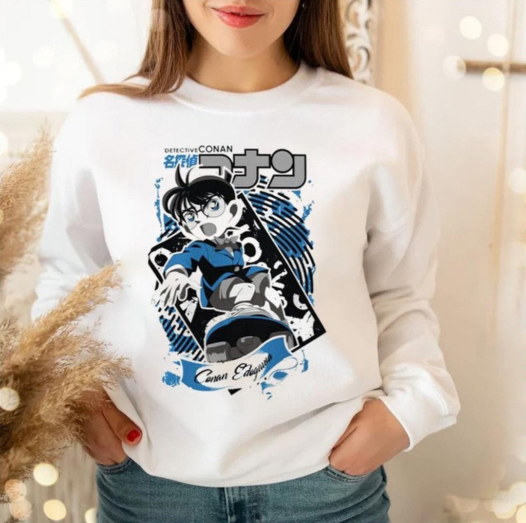 Attractive Edogawa Skate Detective Conan Unisex Sweatshirt