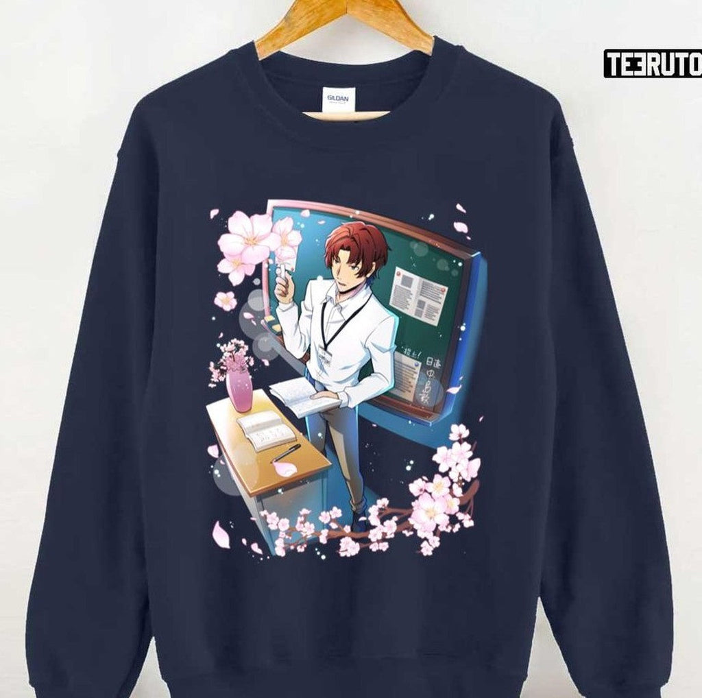 Teacher Sakunosuke Oda Bungou Stray Dogs Unisex Sweatshirt