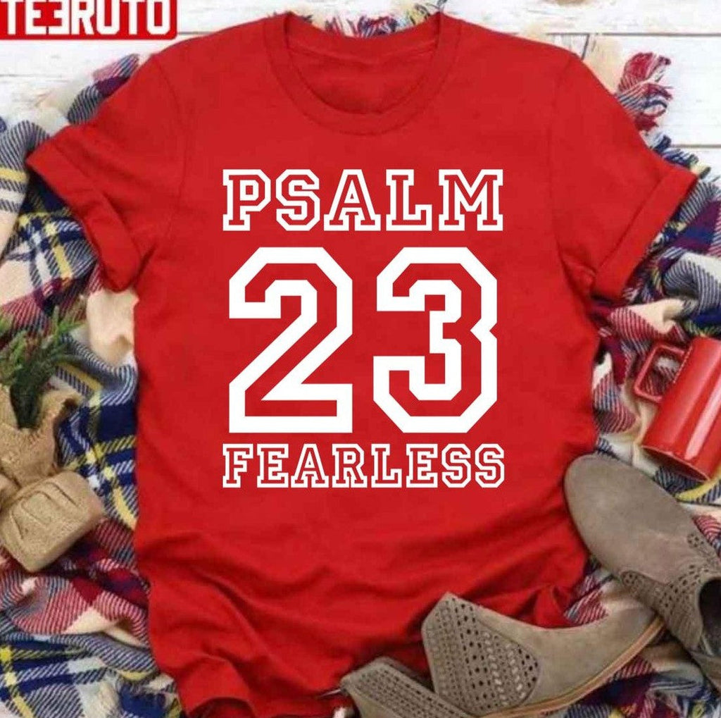 Psalm 23 Twenty Three Colors Sports Style Christian Faith Unisex Sweatshirt