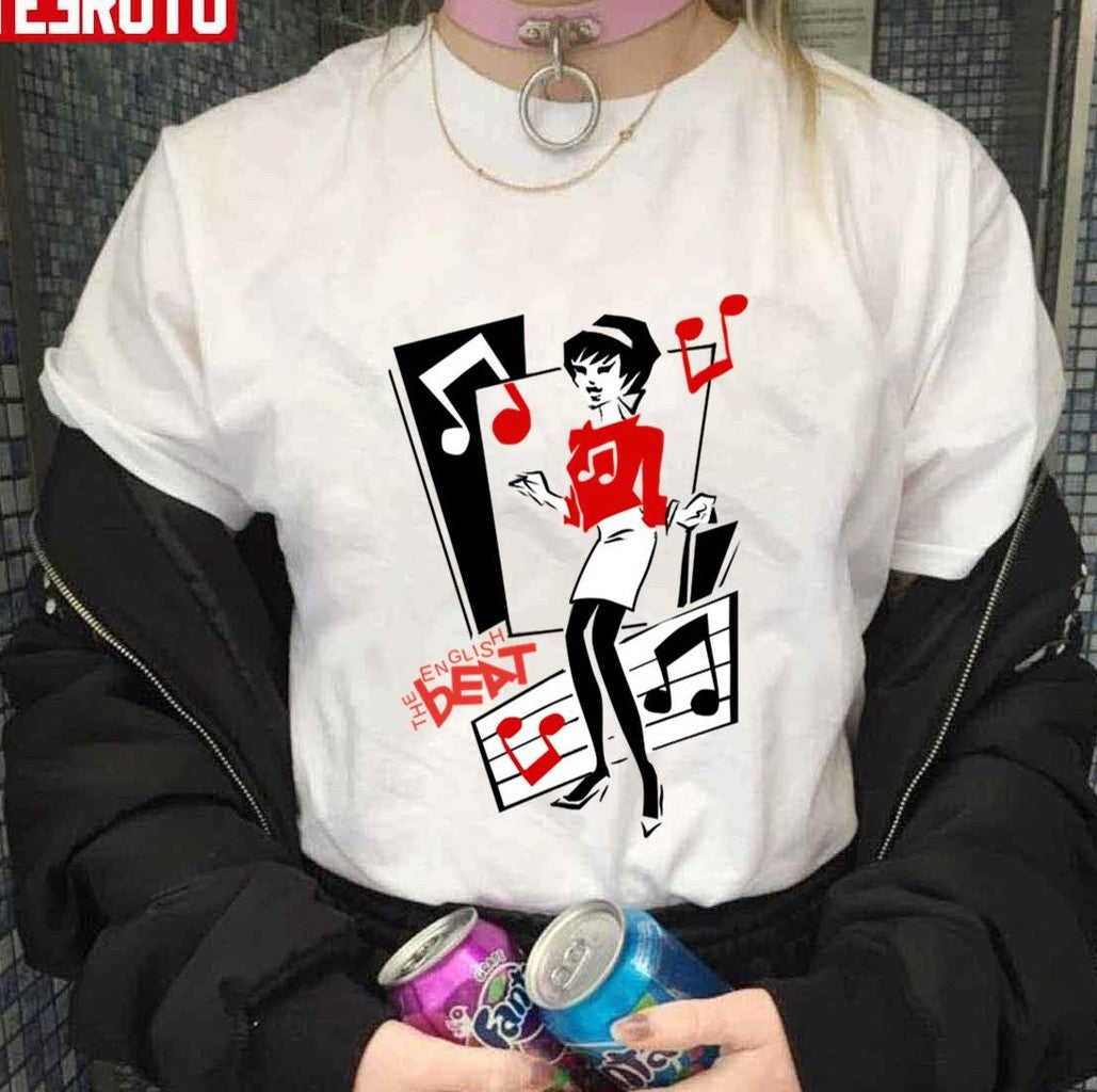 Music Note The Specials Band English Beat Vintage Unisex T-Shirt
