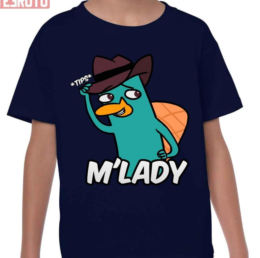 Perry Platypus M'lady Phineas And Ferb Unisex T-Shirt