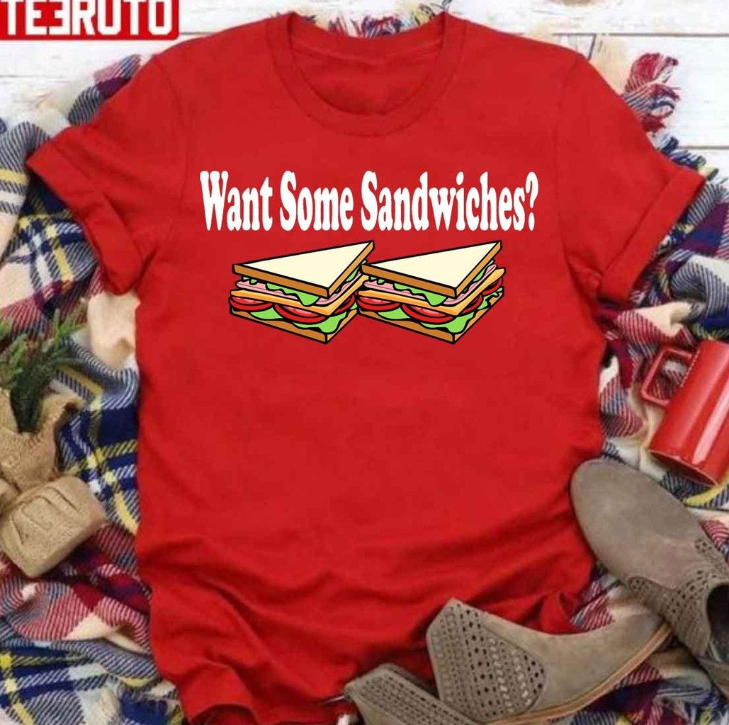 Bad Santa Want Some Sandwiches Unisex T-Shirt