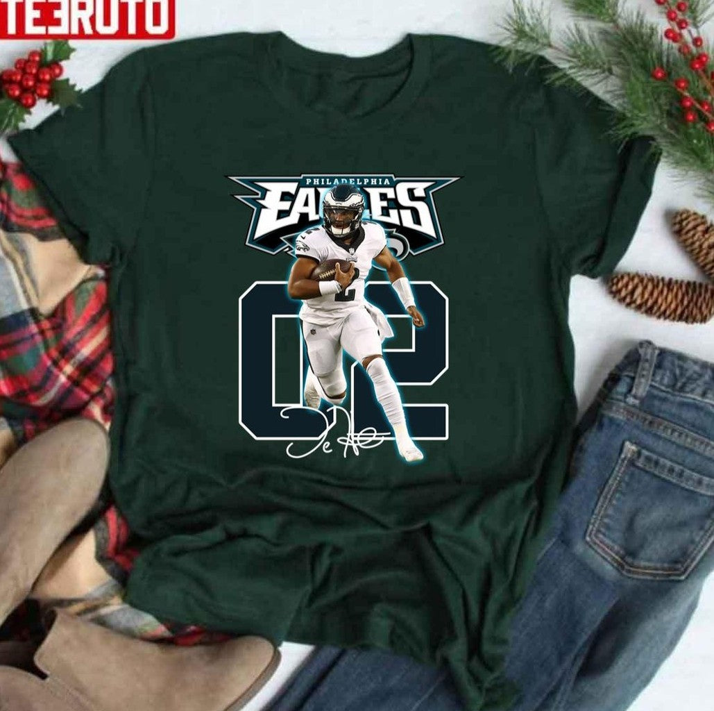 Best Jalen Hurts Football Signature Vintage Retro Perfect Gift Unisex T-Shirt