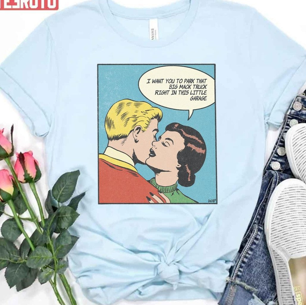 Right In This Little Garage Unisex T-Shirt