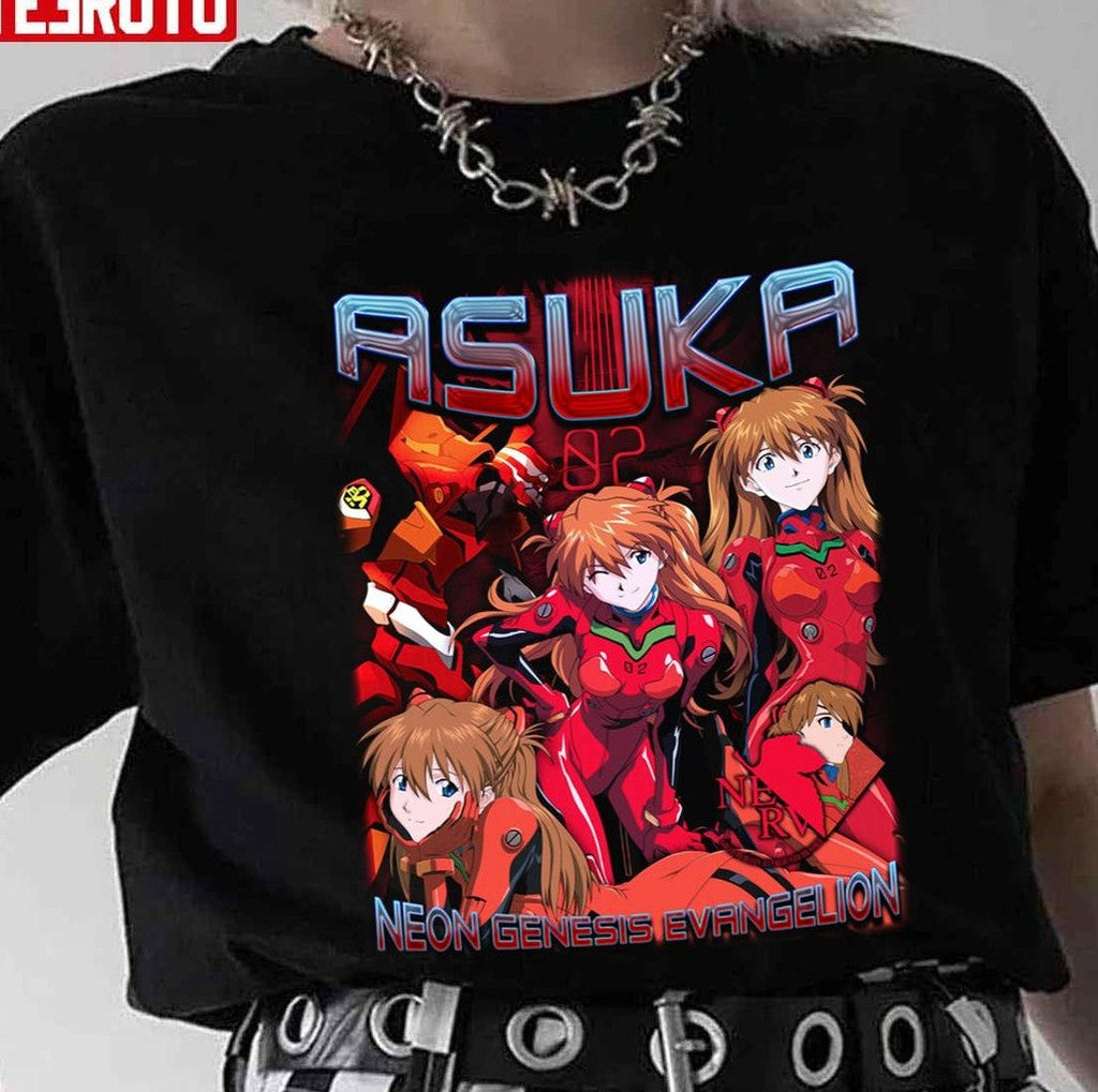 Neon Genesis Evangelion Asuka Langley Soryu Eva 01 Unit 01 Unisex T-Shirt