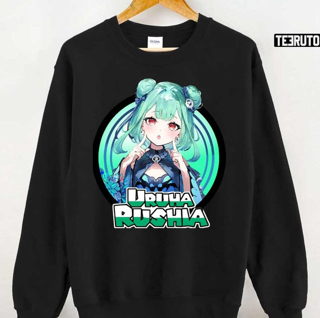 Anime Kawaii Uruha Rushia Hololive Unisex T-Shirt