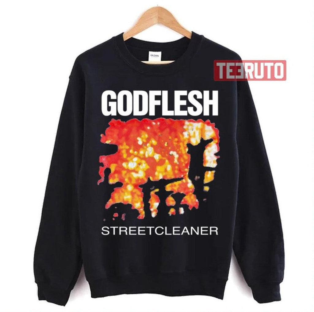 The Burned Street Goldflesh Art Unisex Sweatshirt