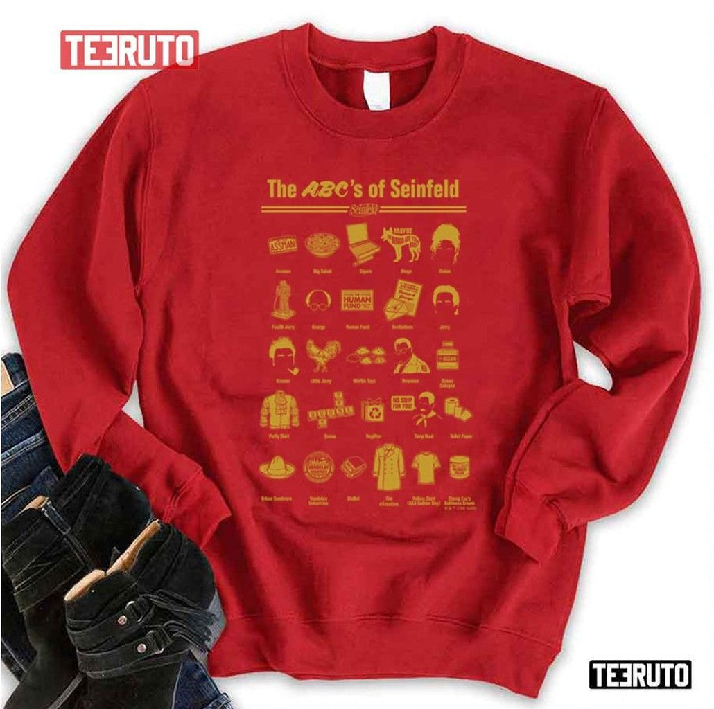 The Abc's Of Infographic Seinfeld Unisex T-Shirt