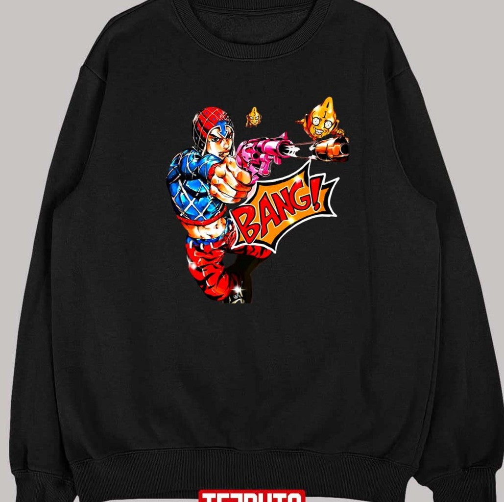 Bang JoJo's Bizarre Adventure Anime Unisex T-shirt