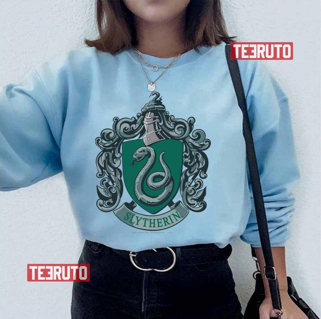 Slytherin Crest Green Hp Potter Unisex T-Shirt