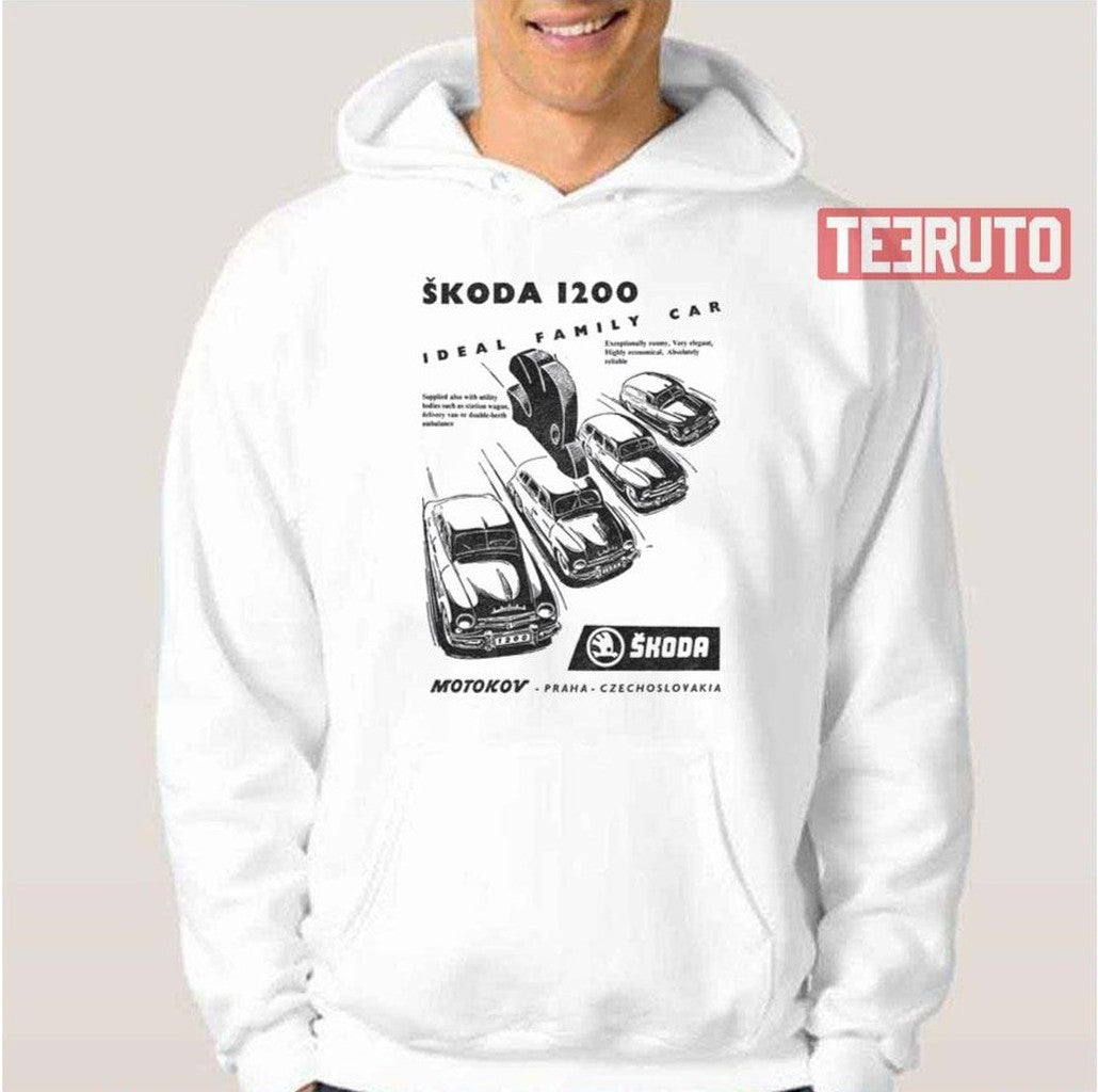 Skoda 1200 Vintage Car Unisex T-Shirt