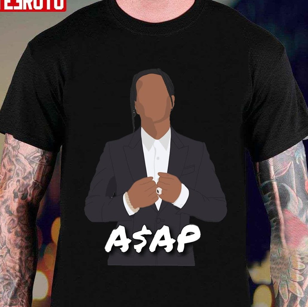 Asaprocky Asap Minimalist Art Design Unisex T-shirt