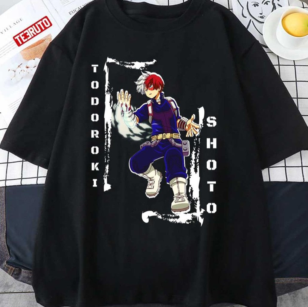 Shoto Todoroki Boku No Hero Academia My hero Academia Unisex T-shirt