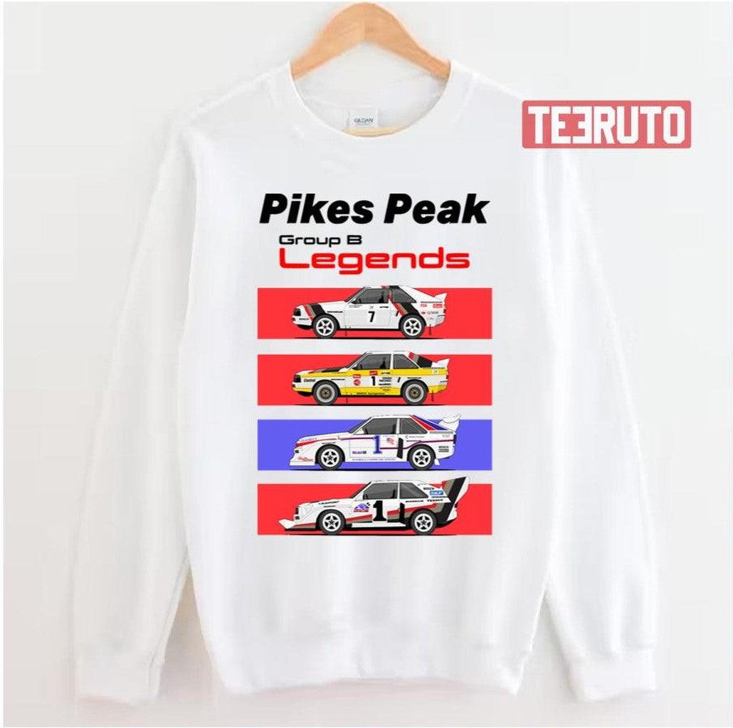 Pikes Peak Group B Legends Gran Turismo Unisex Sweatshirt