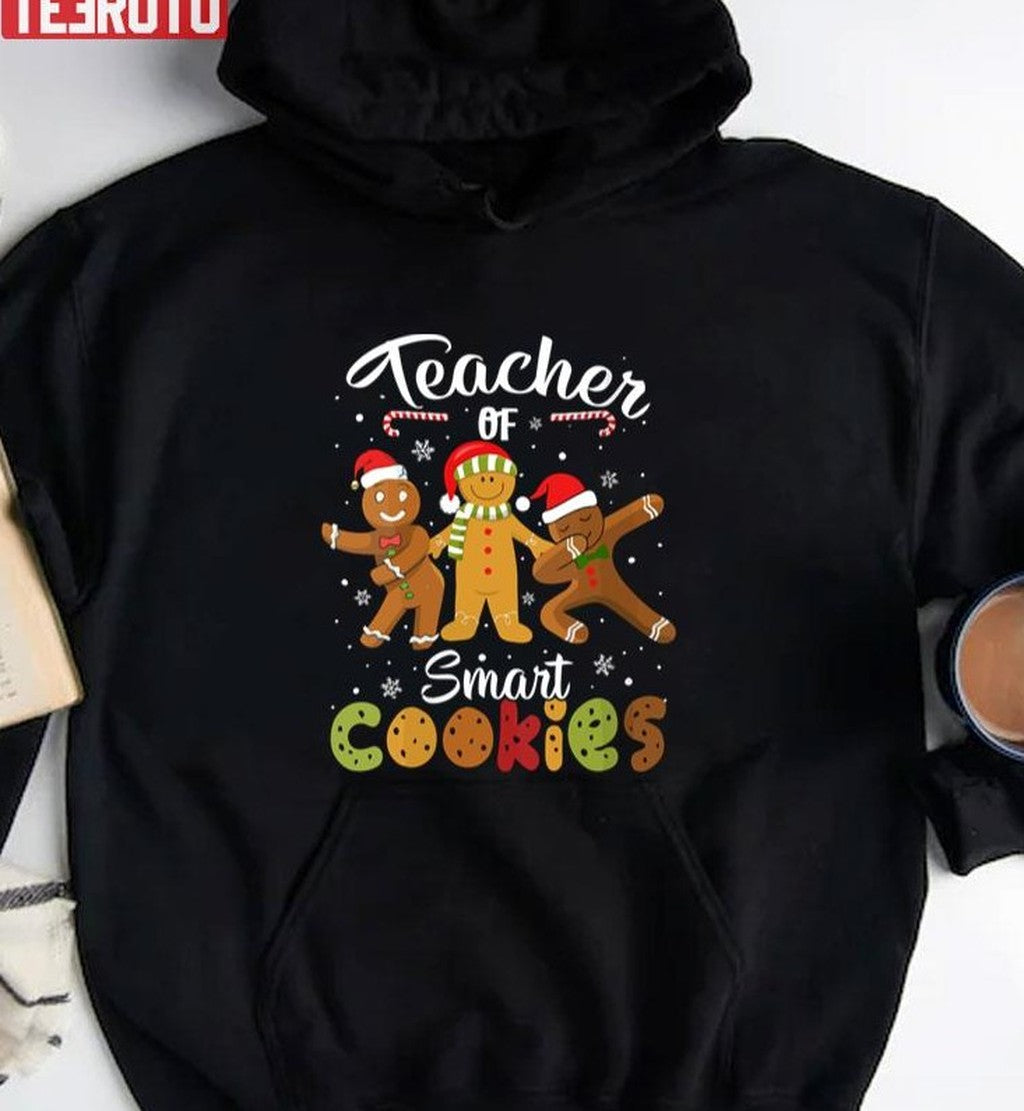 Smart Cookies Teacher Christmas In Bulk Unisex Sweatshirt
