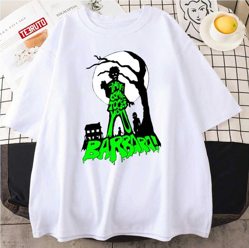Barbara Scene Night Of The Living Dead Unisex T-Shirt
