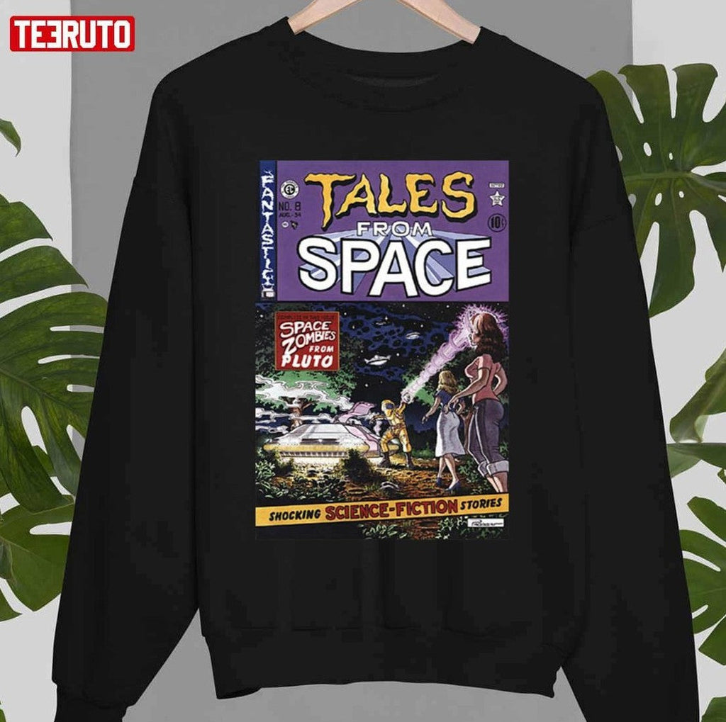 Tales From Space Comic Cover Back To The Future Unisex Sweatshirt