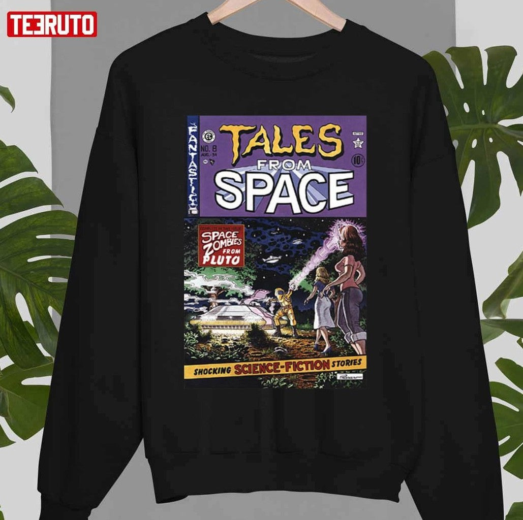 Tales From Space Comic Cover Back To The Future Unisex Sweatshirt
