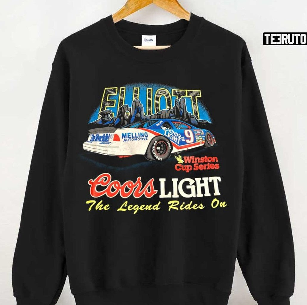 Bill Elliott The Legends Rides On Unisex Sweatshirt