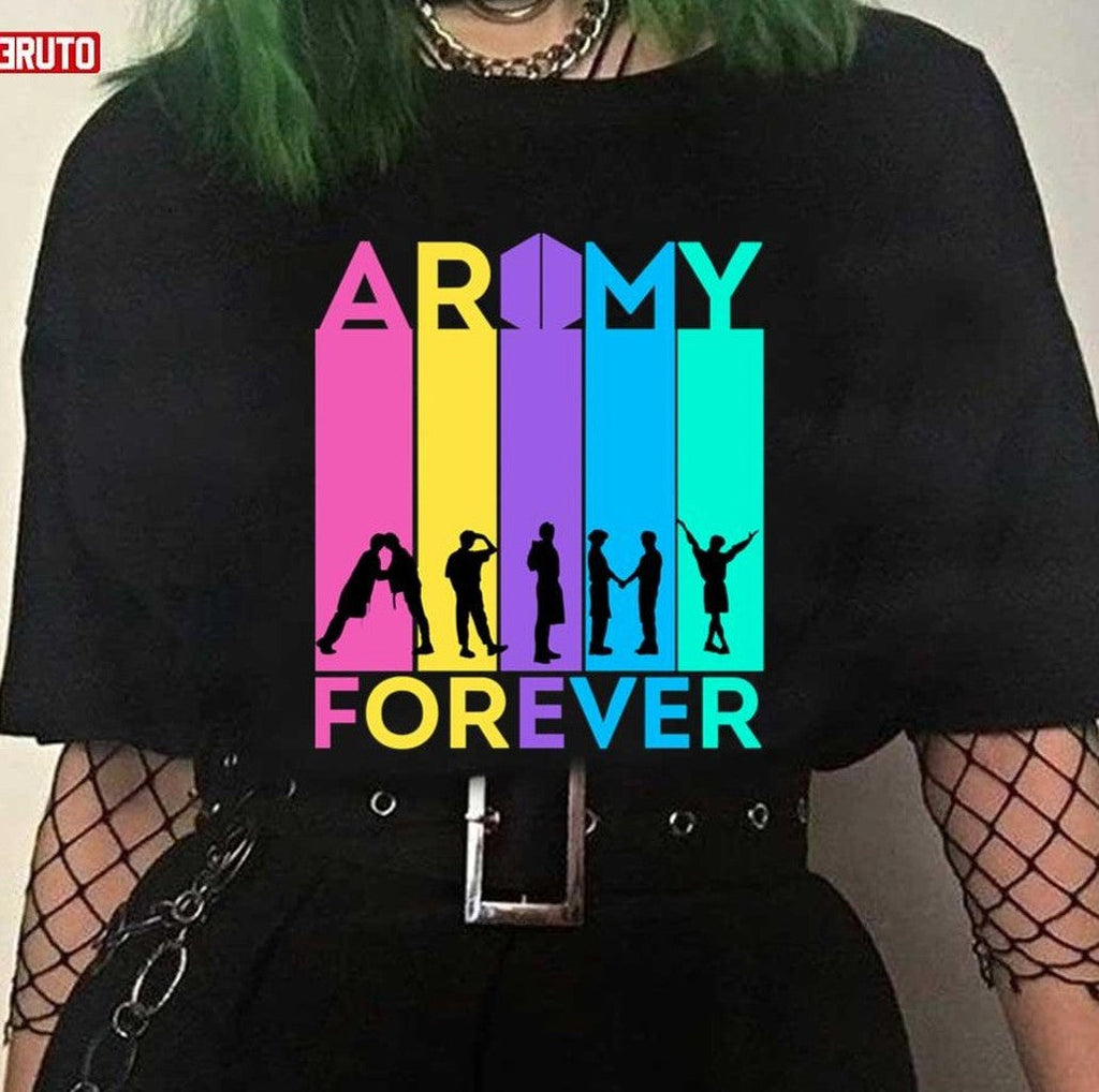 ARMY Ot7 Forever BTS ARMY Unisex T-Shirt