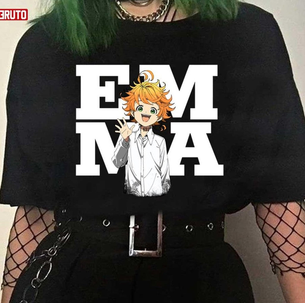 Say Hi Emma The Promised Neverland Single Unisex T-shirt