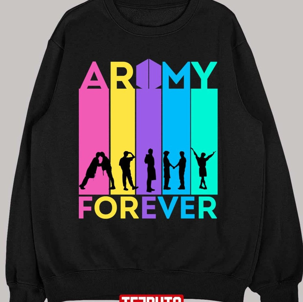 ARMY Ot7 Forever BTS ARMY Unisex T-Shirt