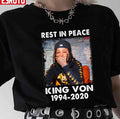 Rest In Peace King Von 1994 2020 Unisex T-Shirt
