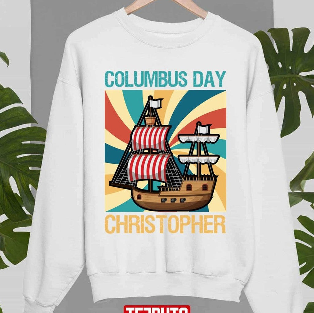 Oct Christopher Columbus Day Unisex Sweatshirt
