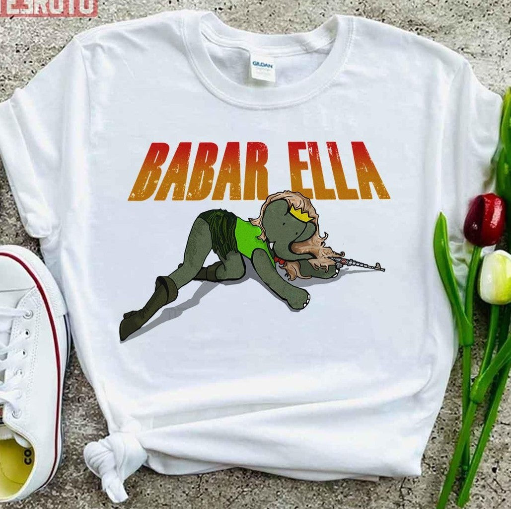Babar Ella The Elephant Jane Fonda Unisex T-Shirt
